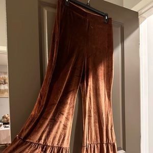 Velvet Flare Leggings